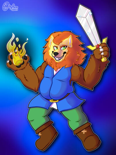 SketchyMane- Commission